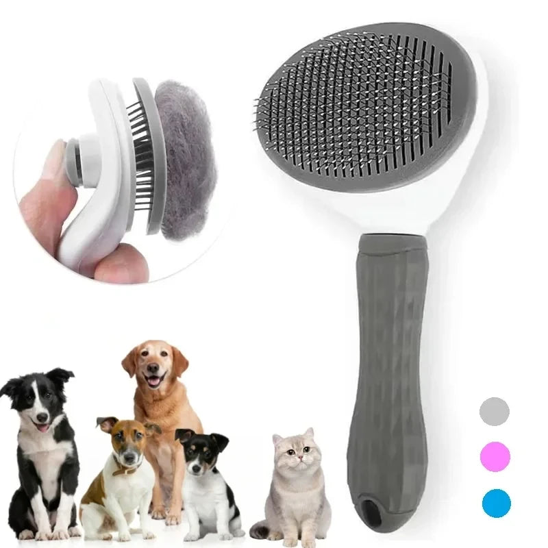 FurEase™ Pet Grooming Brush