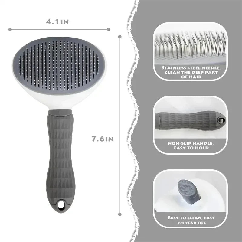 FurEase™ Pet Grooming Brush